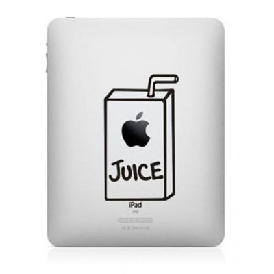 Apple Juice iPad Sticker